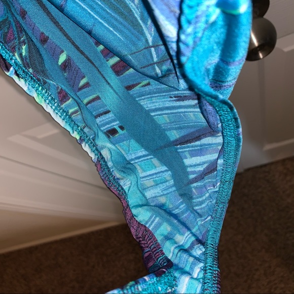 NWT JLUXLABEL Turquoise Dreams Halter & Duster Set - Picture 10 of 16